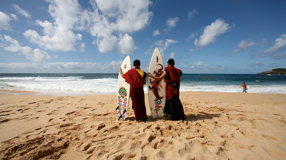 岸邊的袈裟（Robes on the Shore），2008年，Eddie Jose攝