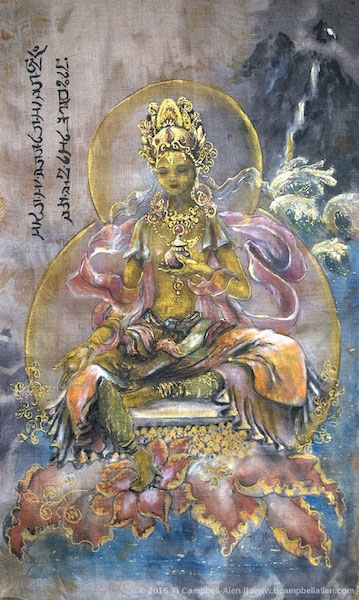 Yellow Tara. By Ti Campbell-Allen