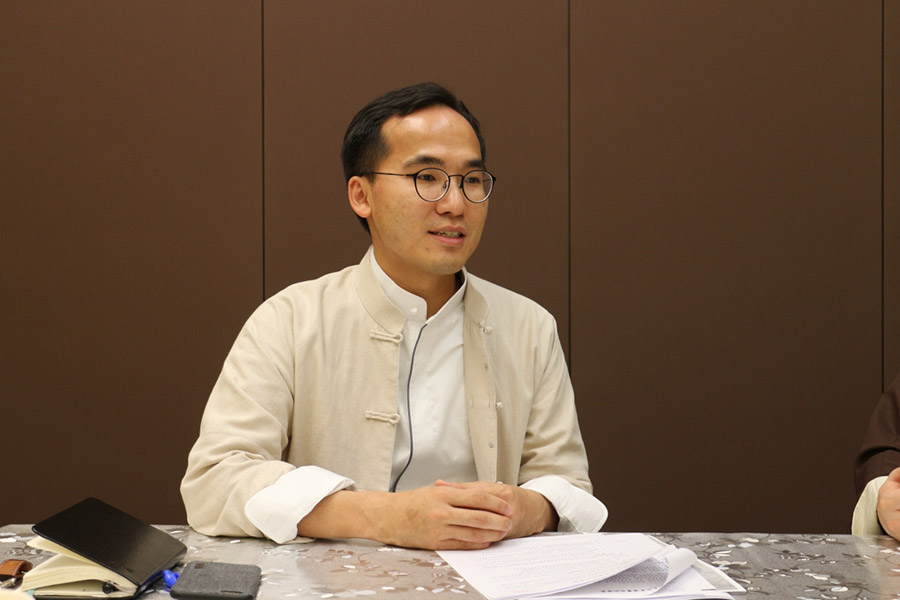行政總監吳志軒博士(圖:佛門網) 行政總監吳志軒博士(圖:佛門網)