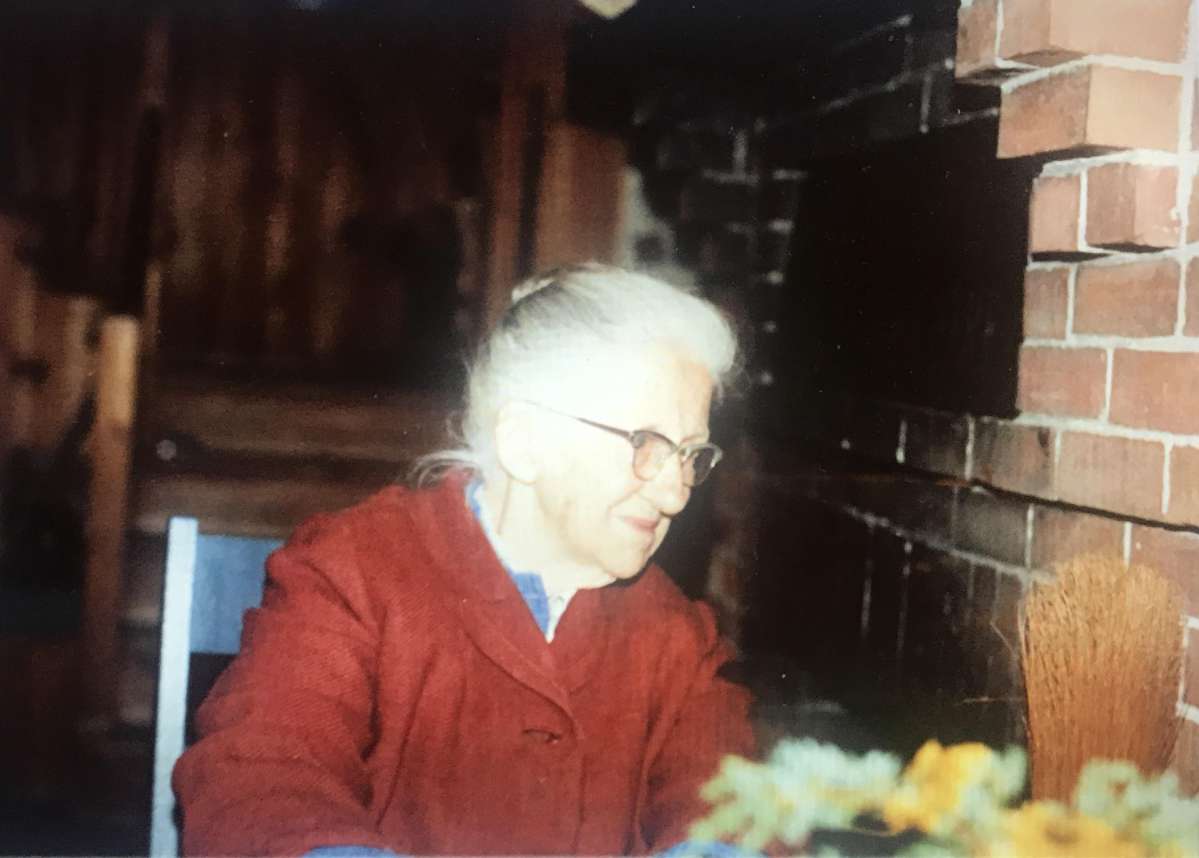 Hilda Edwards (Hamlin) (Class of 1912) on her 96th Birthday （圖：Smith College Archives）