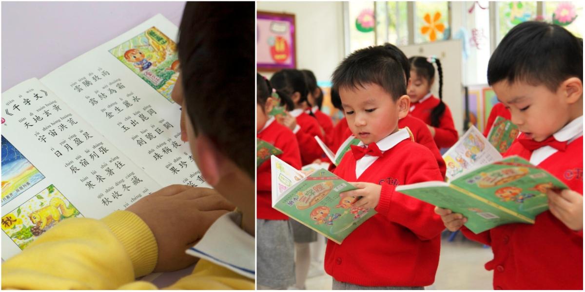嘉德麗幼稚園可說是溫先生推廣經典文化的「基地」,讓學生從小接觸中國經典文化,希望他們能終生受用(圖:受訪者提供)。 嘉德麗幼稚園可說是溫先生推廣經典文化的「基地」,讓學生從小接觸中國經典文化,希望他們能終生受用(圖:受訪者提供)。